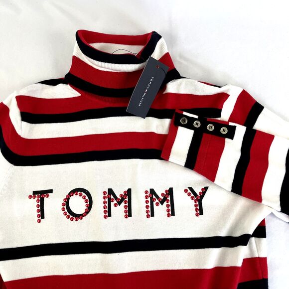 New Women’s Tommy Hilfiger Turtleneck Lightweight Sweater Sz S NWT $69 - Picture 2 of 7